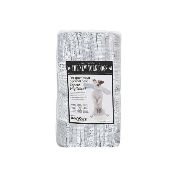 TAPETE CAO HIGIENICO THE NEW YORK DOGS C/30 (80X60)