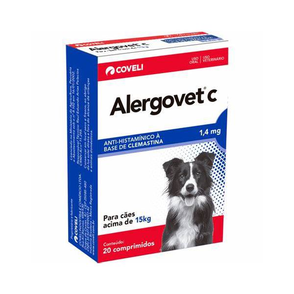 ALERGOVET C 1.4MG 10 CP