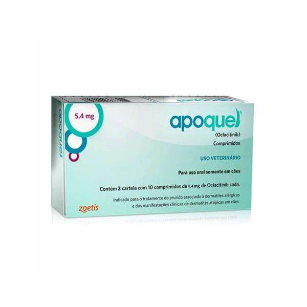 APOQUEL 5.4MG 20CP 