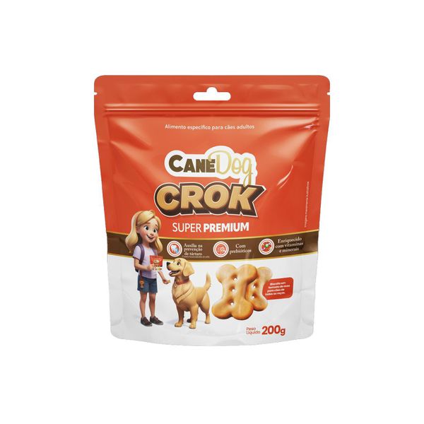 BISCOITO CAO CROK AD CANEDOG 200G