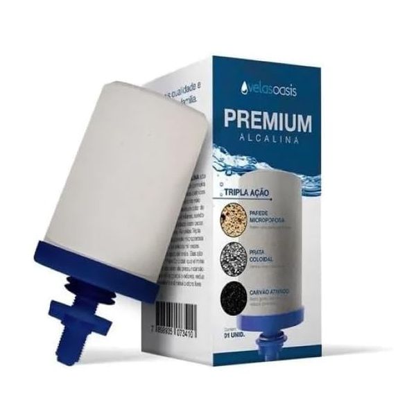 VELA FILTRO CARVAO ATIVADO PREMIUM