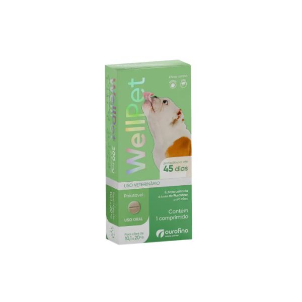 WELLPET CAO 200MG (10,1-20KG) *DE88,90POR
