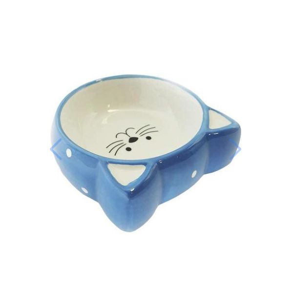 COMEDOURO GATO PORCELANA FACECAT