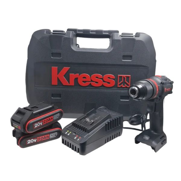 PARAFUSADEIRA BAT KRESS 20V LITIO BRUSHLESS KUC30.1