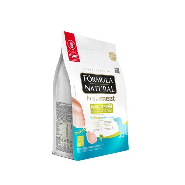 RACAO CAO FORMULA 10KG CONTROLE PESO MINI FRESH MEAT