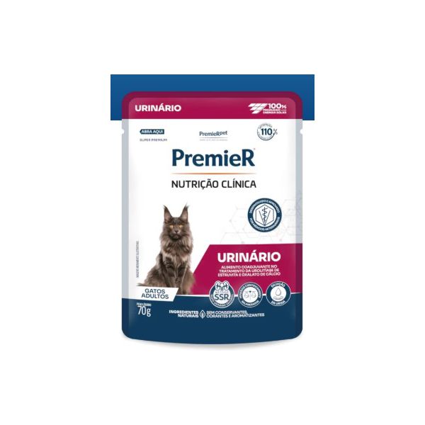CARNE GATO PREMIER 70G AD CLIN URINARIO