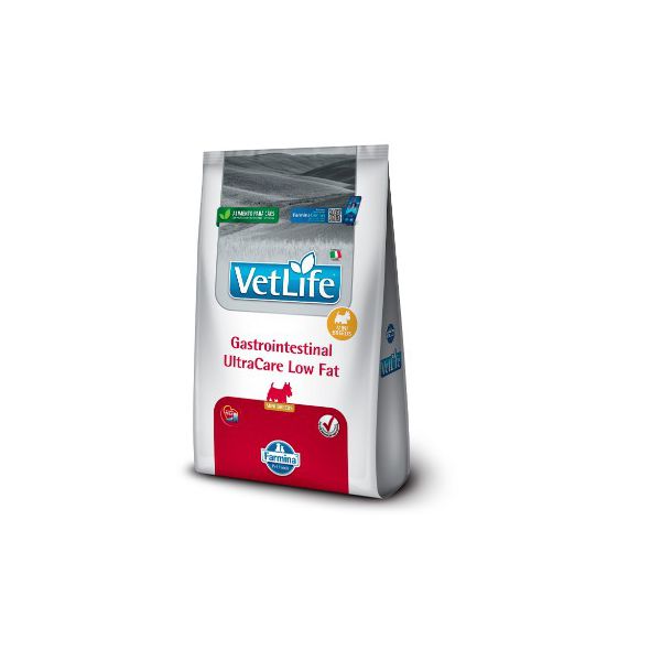 RACAO CAO FARMINA VET 1,5KG GAST INT ULTRA CARE LOWFAT