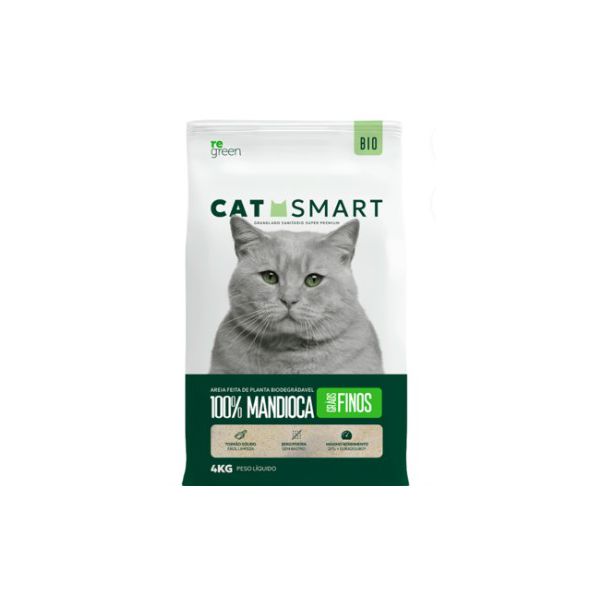 GRANULADO GATO SMART BIO FINA 4 KG