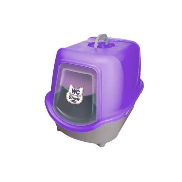 BANHEIRO GATO WC NEW PRETO