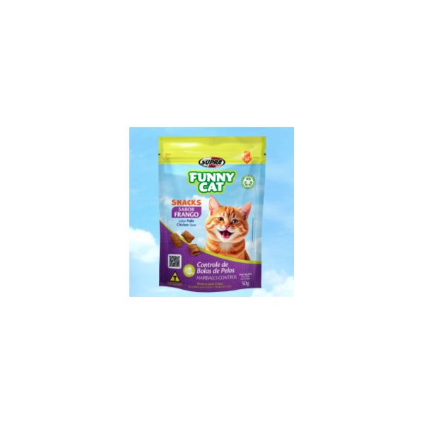 BIFINHO GATO SNACK FUNNY CAT FRANGO 50G