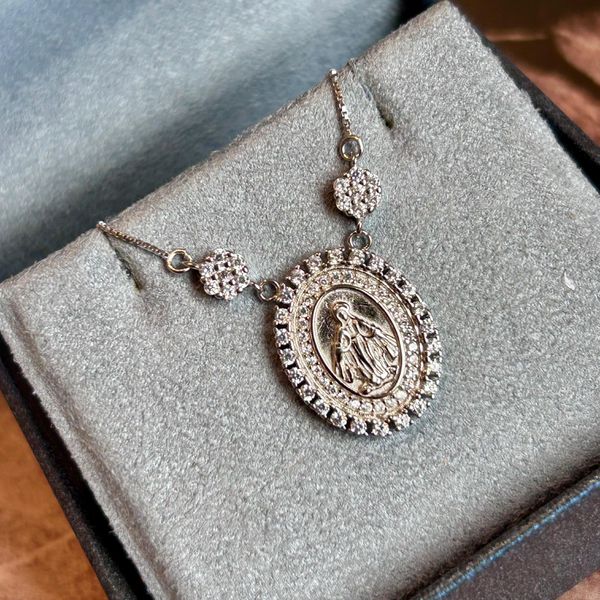Medalha Nsra Das Graças Prata925