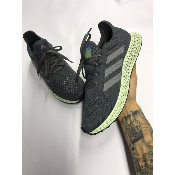 Tenis Adidas Futurecraft 4 D Chumbo Verde LA CASA DO DROP
