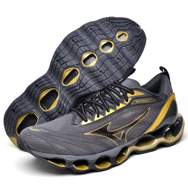 Tênis Mizuno Wave Prophecy 11 Masculino Golden