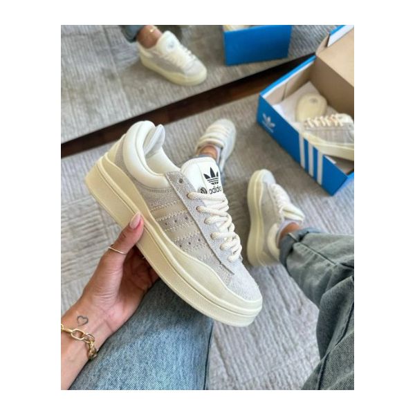 Tênis Adidas Campus x Bad Bunny Bege