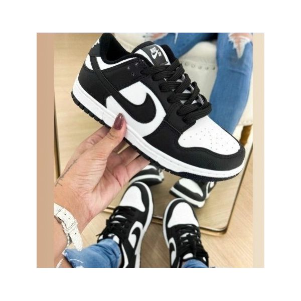 Tênis Unissex Nike SB Dunk Preto Branco 