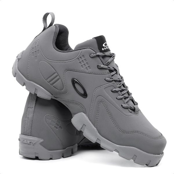 Tênis Oakley Stratus Cano Baixo Cinza LA CASA DO DROP