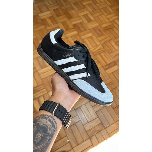 TÊnis Adidas Samba Preto Cinza