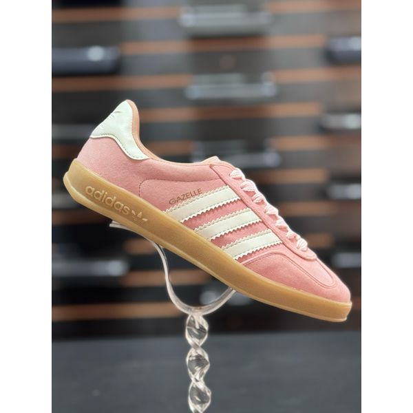 Tênis Adidas Gazelle Indoor Rosa Branco 