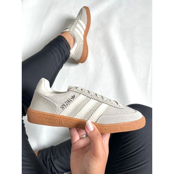 Tênis Casual Adidas Spezial Handball em Couro - Creme/Off