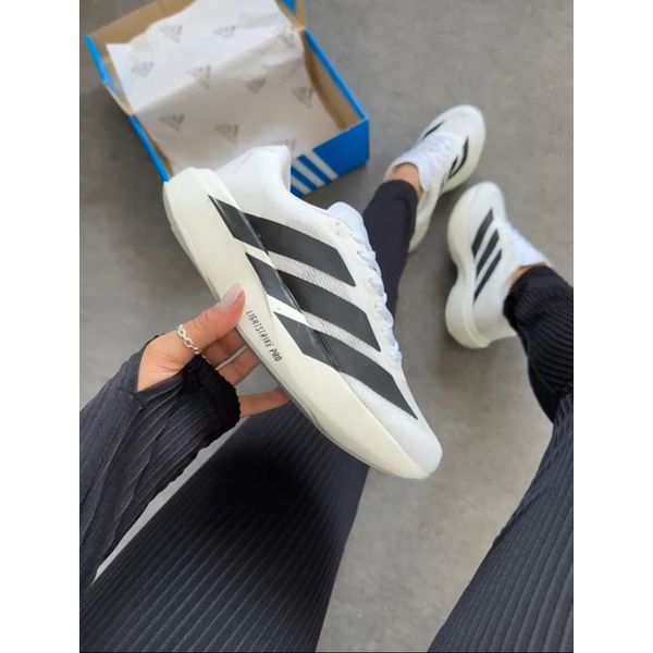 Tênis Unissex Adidas Adizero Evo SL - Branco Preto