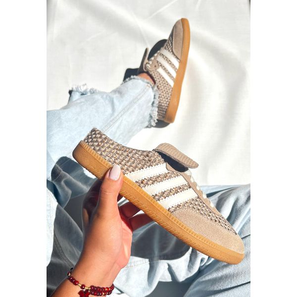 Tênis Feminino Casual Samba Rafia Mules Caramelo