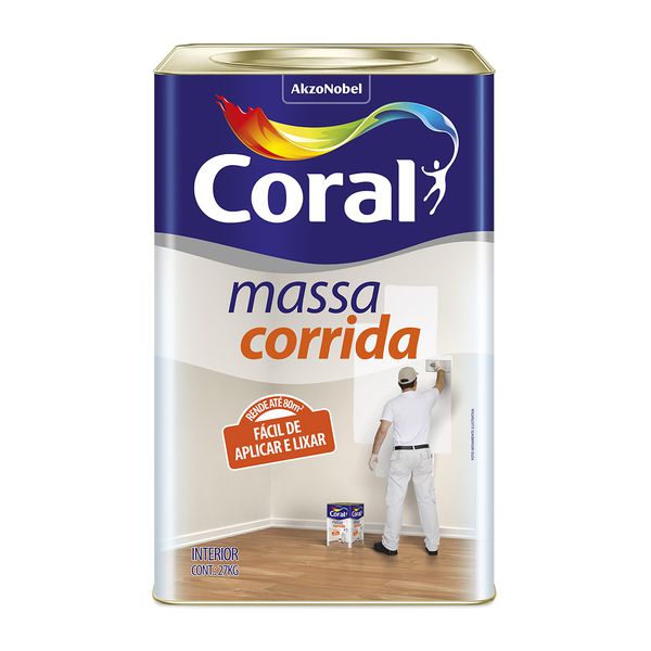 MASSA CORRIDA CORAL 25 KG