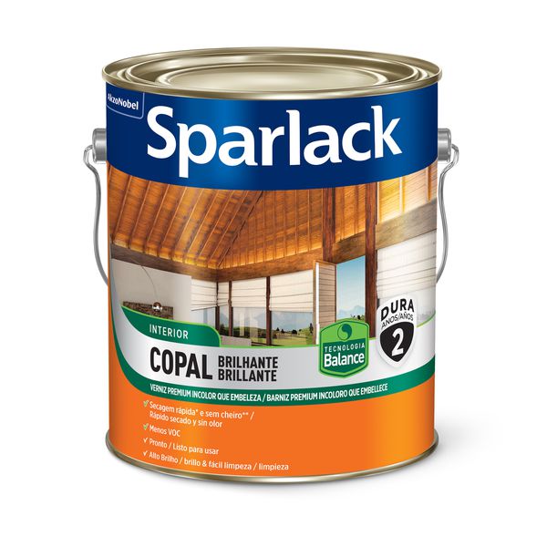 VERNIZ SPARLACK COPAL BR INCOLOR BALANCE 3,6L