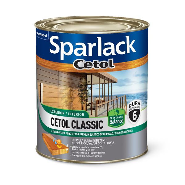 VERNIZ SPARLACK CETOL CLASSIC BALAN CANELA BR 0,9L