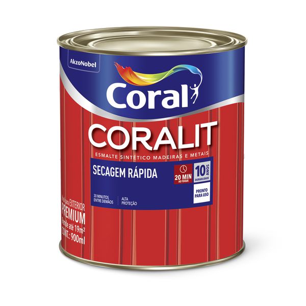 TINTA CORALIT SECAGEM RAPIDA BR 750ML