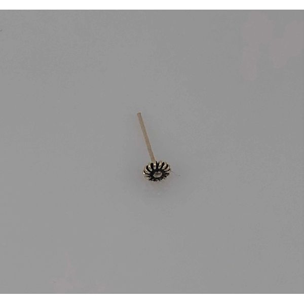 Piercing Flor para Furo em Prata 925