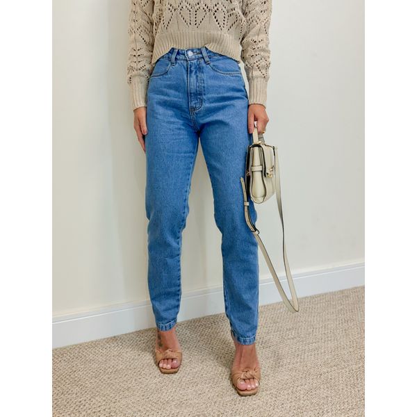Calça Mom Jeans Basic