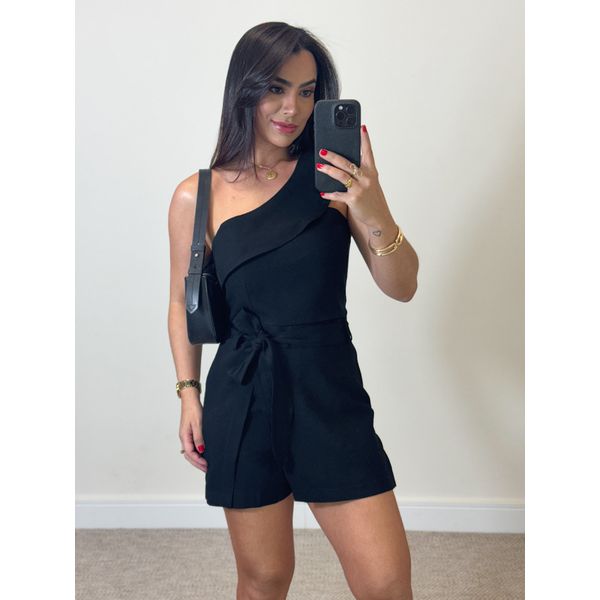 Conjunto Short Saia Líbia Preto