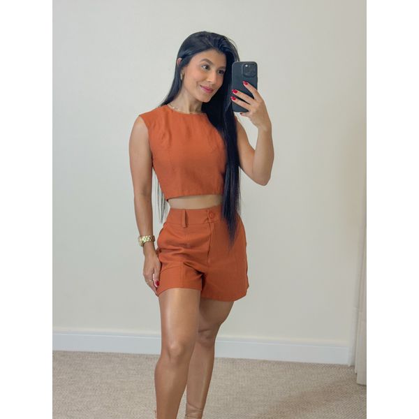 Conjunto Short Mali Telha