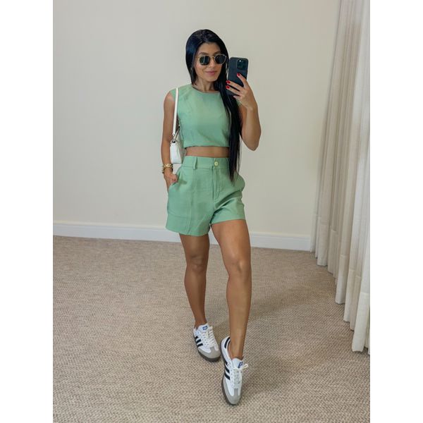 Conjunto Short Mali Verde