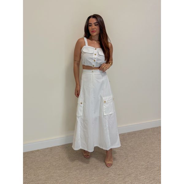 Conjunto Saia Marcela Off