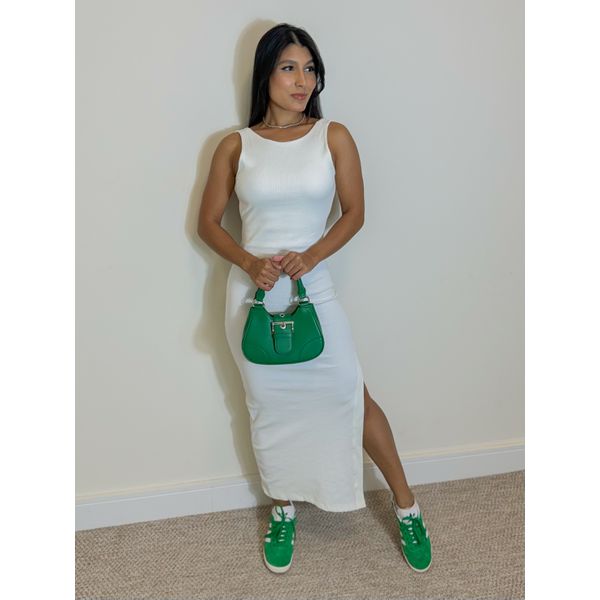 Vestido Canelado Havana Off