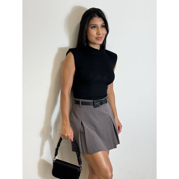 Blusa Muscle Tee Tainá Preto