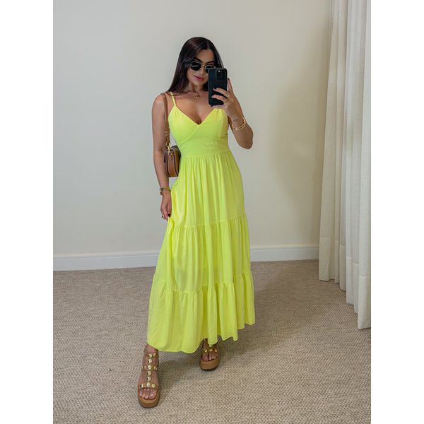 Vestido Midi Atenas Lima