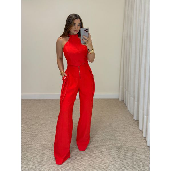 Conjunto Carla Vermelho