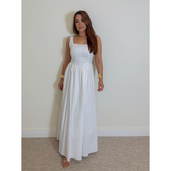 Vestido Alça Giovanna Branco