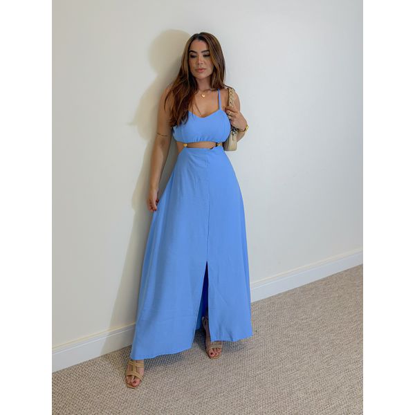 Vestido Alcinha Alexandra Azul