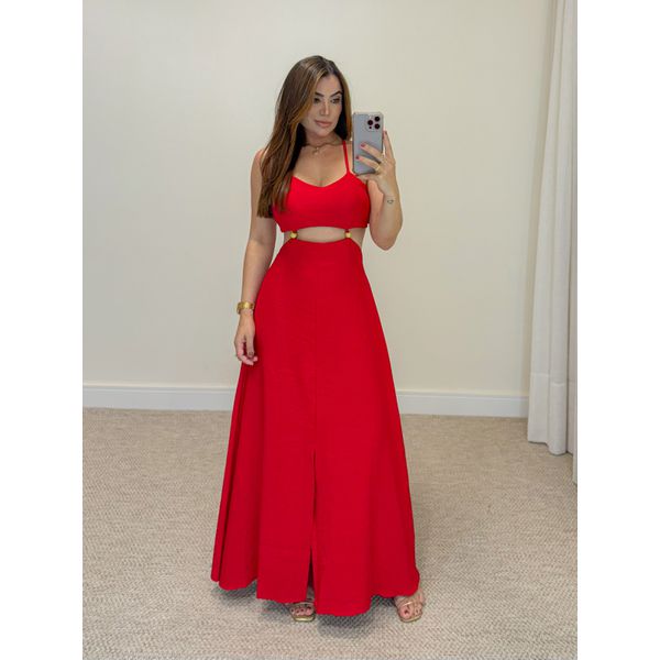 Vestido Alcinha Alexandra Vermelho