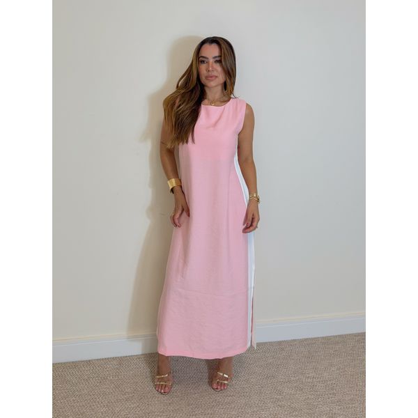Vestido Listra Bolívia Rosa