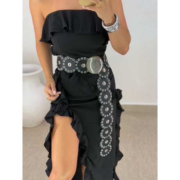 Cinto Boho Preto 