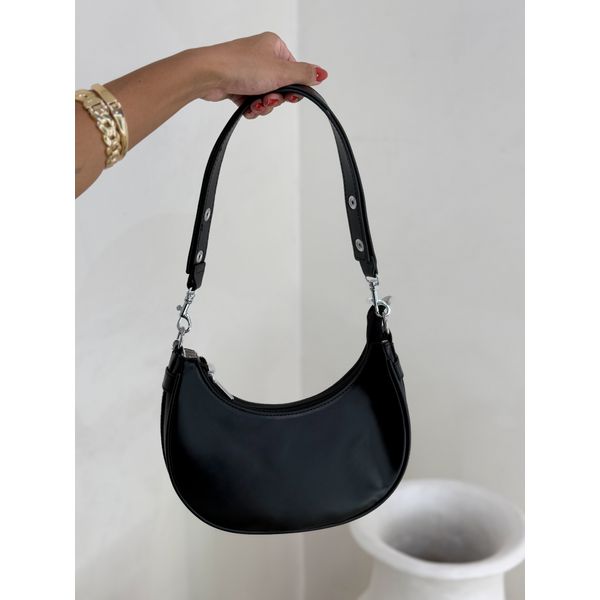 Bolsa Canoa Preta 