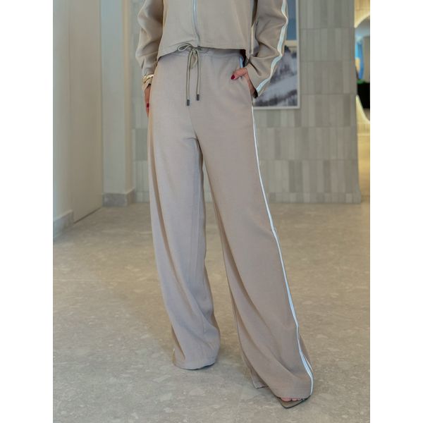 Calça Listra Isabella Cappuccino