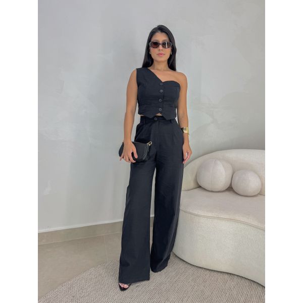 Conjunto Calça Cássia Preto