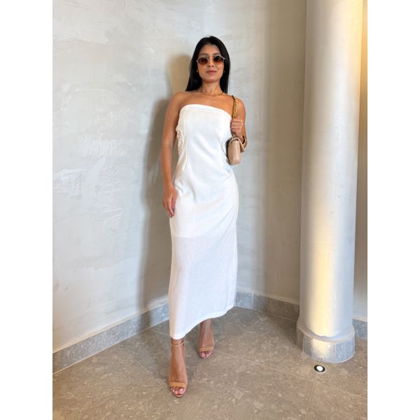 Vestido Linho Milão Off
