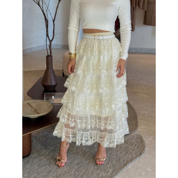 Saia Tule Toronto Creme 