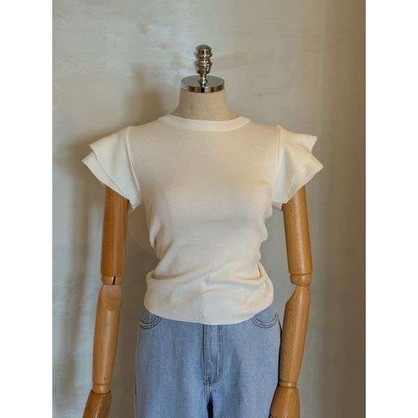 Blusa Tricot Manguinha Josi Branca